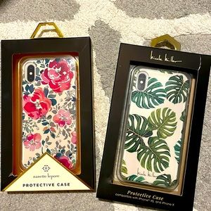 *TWO* BRAND NEW (unopened) IPHONE XS Cases